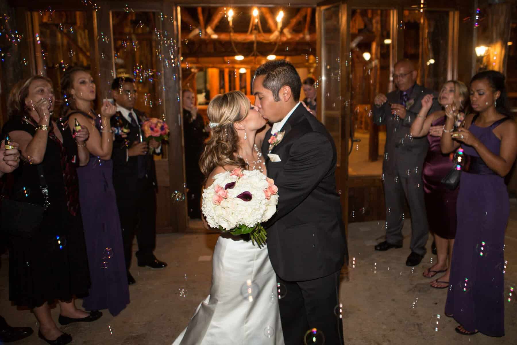 Legacy Farms Heritage Hall bubble exit Nashville weddings