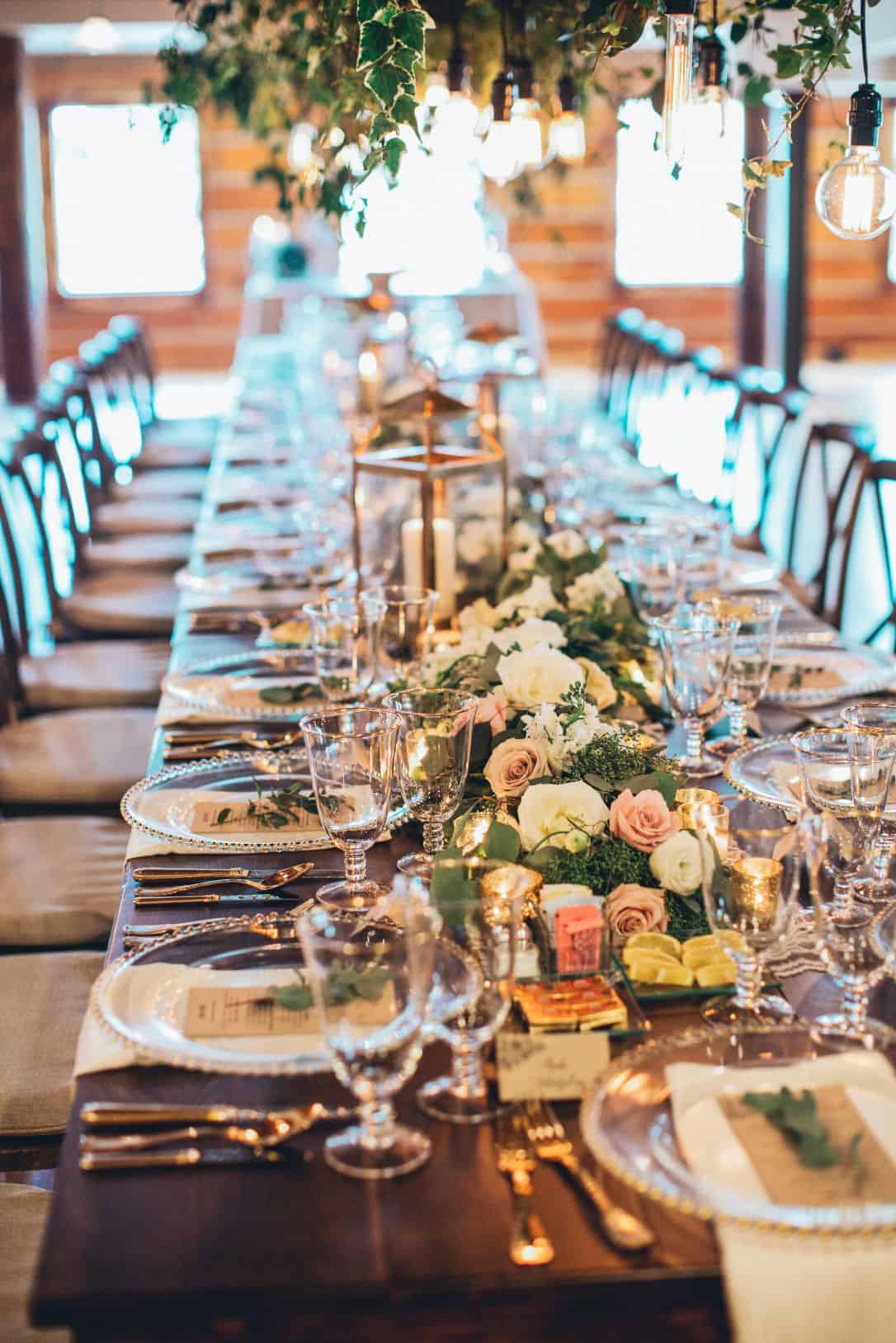 Rustic wedding centerpiece  wooden box filled in with beautiful flowers