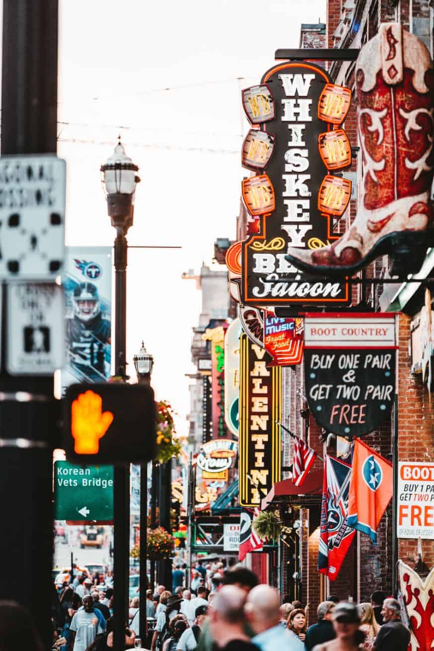 Broadway Street Nashville Destination Wedding