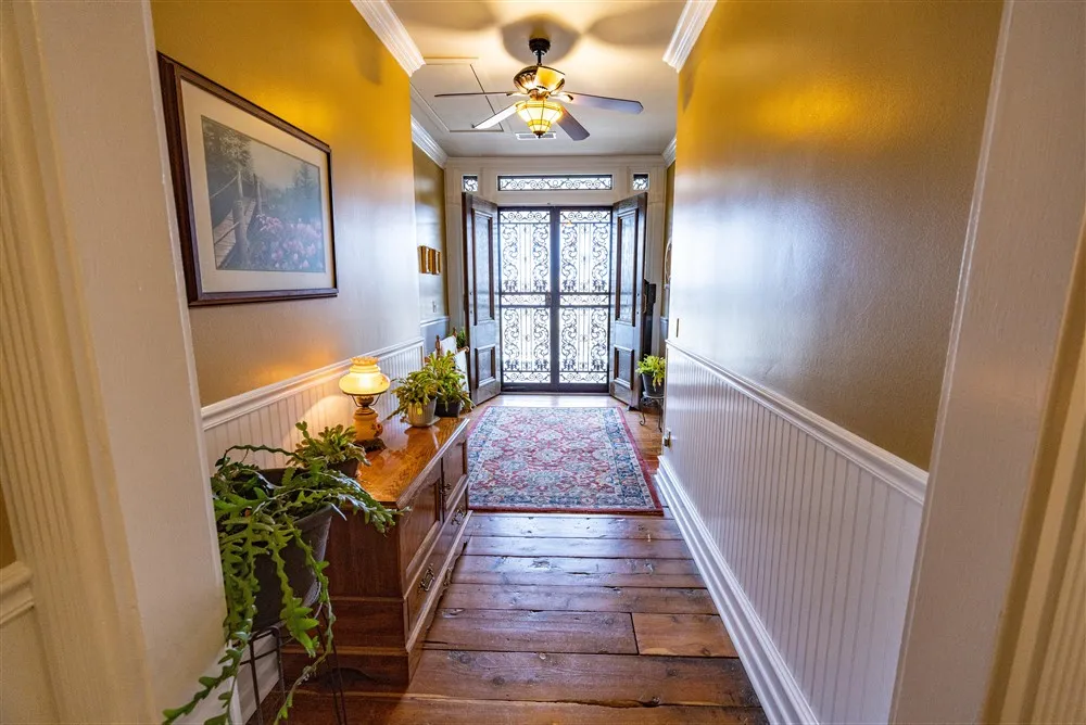 Foyer on the first floor of the Manor at Legacy Farms