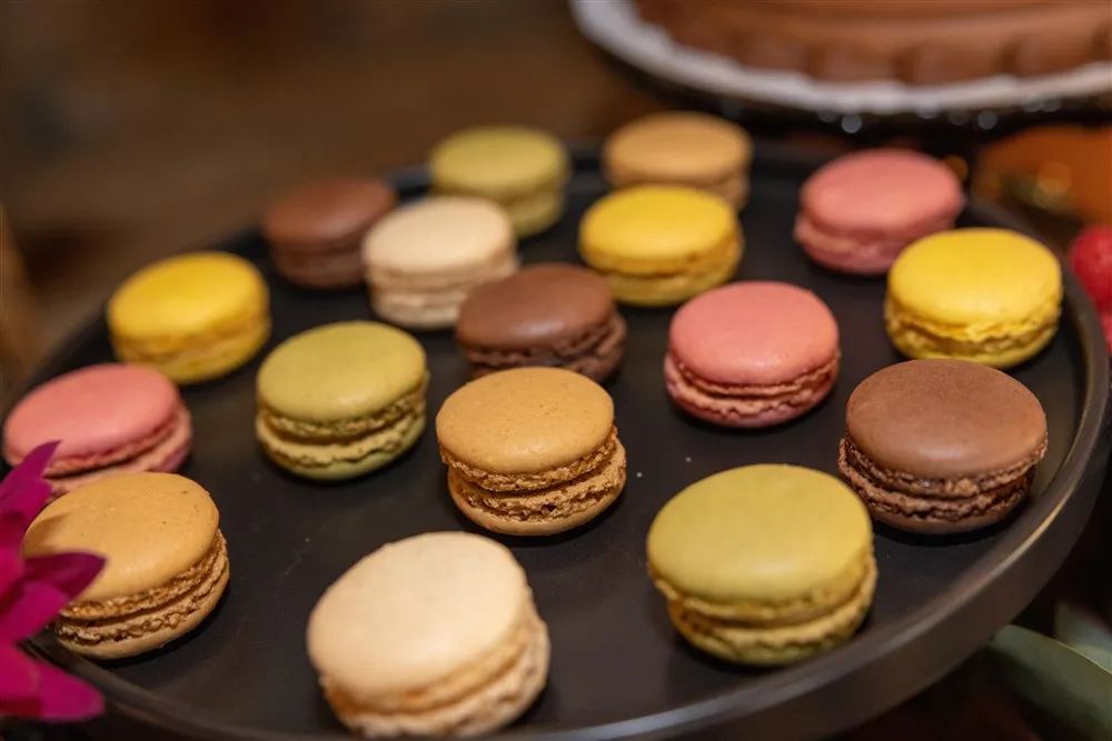 macarons by A Catered Affair at Legacy Farms